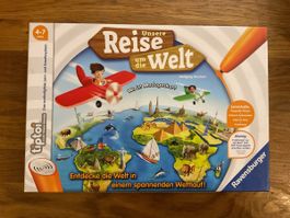 Tiptoi Spiel Unsere Reise um die Welt Ravensburger Neuwertig