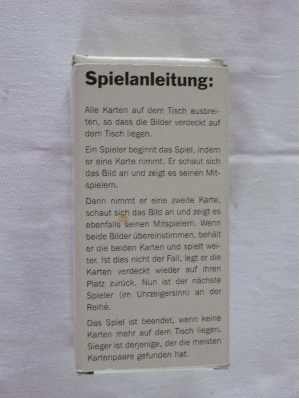Giochi: Memory von der neuen Luzerner Zeitung – Nuovo (secondo la descrizione) da Rotkreuz venduto da Busa17 2