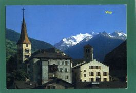 Visp, Kirchen, Balfrin, Mischabel, ungelaufen, Grossformat