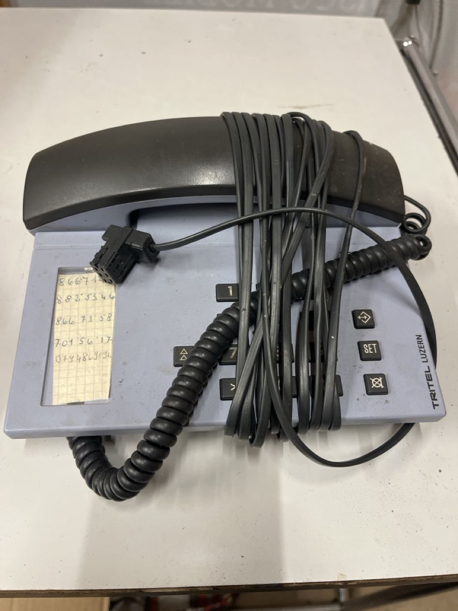 Swisscom Telefoni: Ancien téléphone Tritel Luzern – Usato da Onnens FR venduto da Daniel333