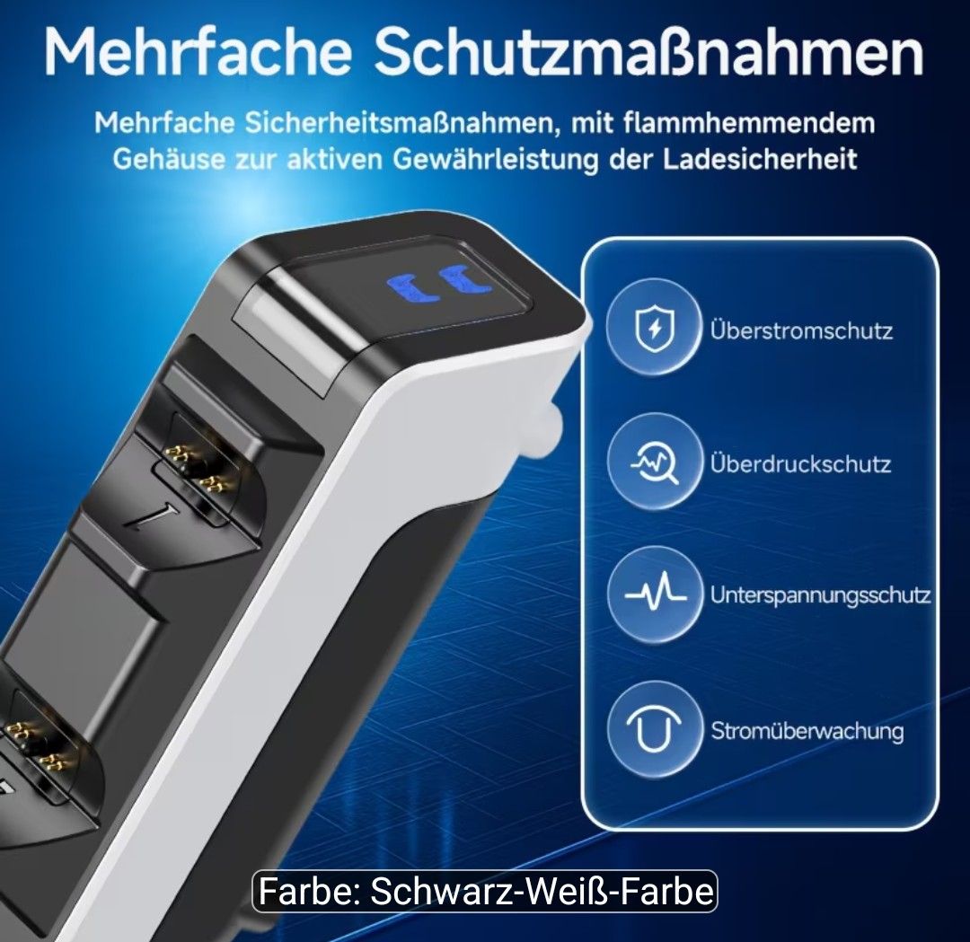 Sony Adattatori & Cavi: Playstation 5 Controller Ladegerät  – Nuovo e nell'imballaggio originale da Rapperswil /Be venduto da HS-Racing 3