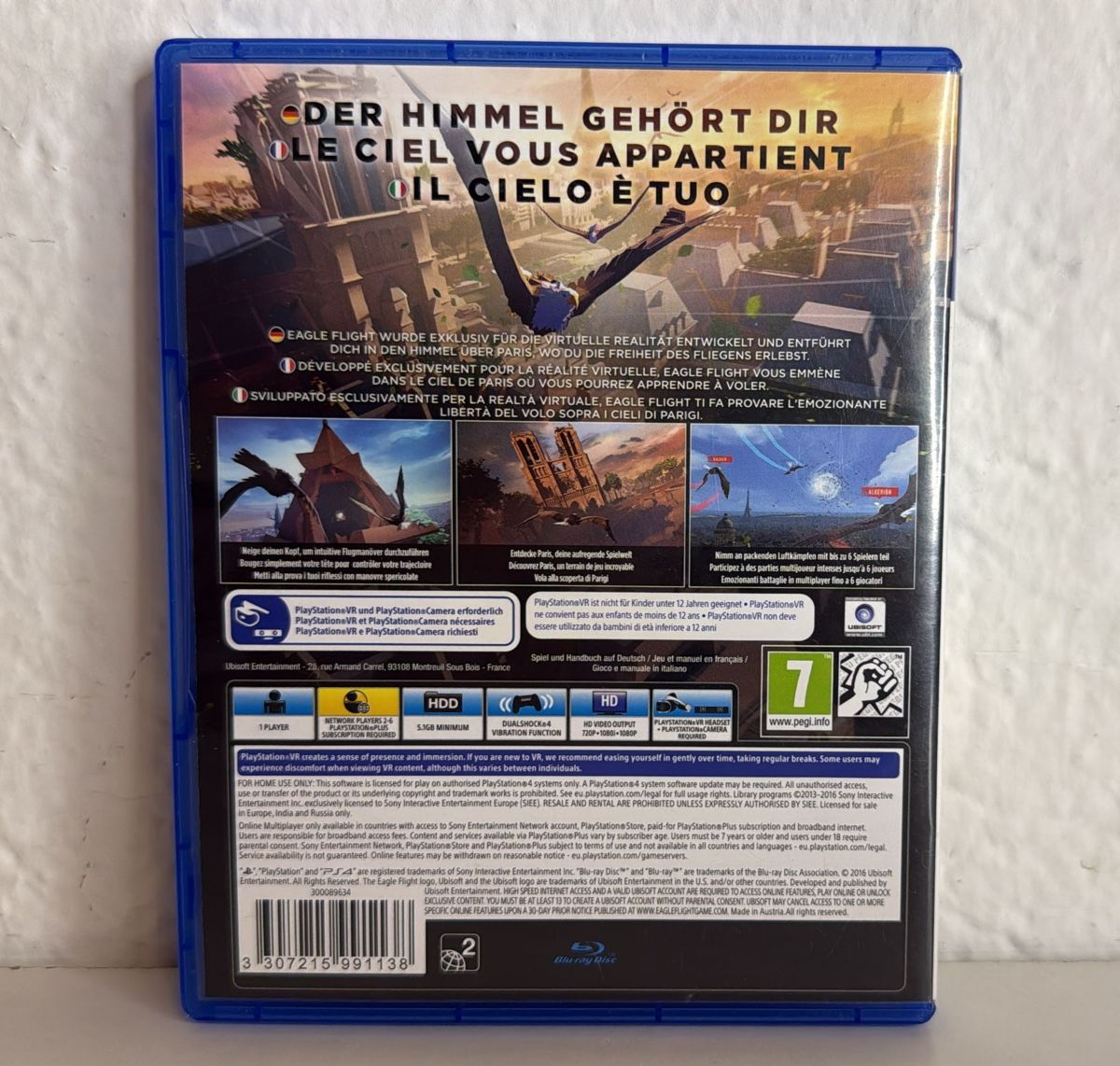 Sony Giochi: Eagle Flight VR PS4/PS5 Game Disc and Case – Usato da Ehrendingen venduto da bubulence 1