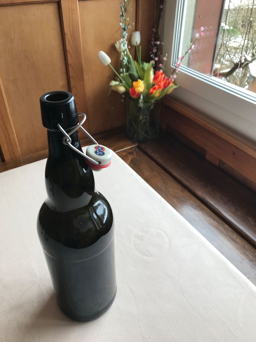 Gläser, Krüge & Flaschen: Grosse Bügelflasche 2 Liter Flasche – Gebraucht aus Gächliwil von H-PL 1