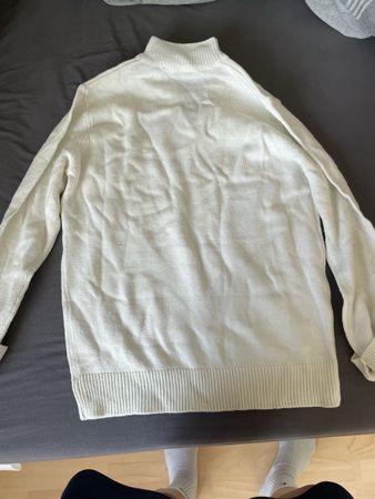  Pullover weiss mit Reissverschlusser