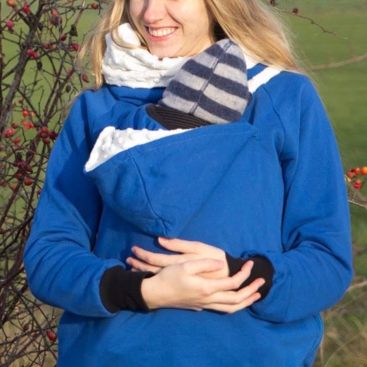 Marsupi portabebè: Baby-Trage Pullover, Tragepullover GREYSE Gr. M – Usato da Bülach venduto da dan_7scp