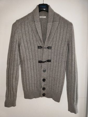 Neue Kangra Strickjacke Sakko 48 M 100% Kaschmir Luxusmarke
