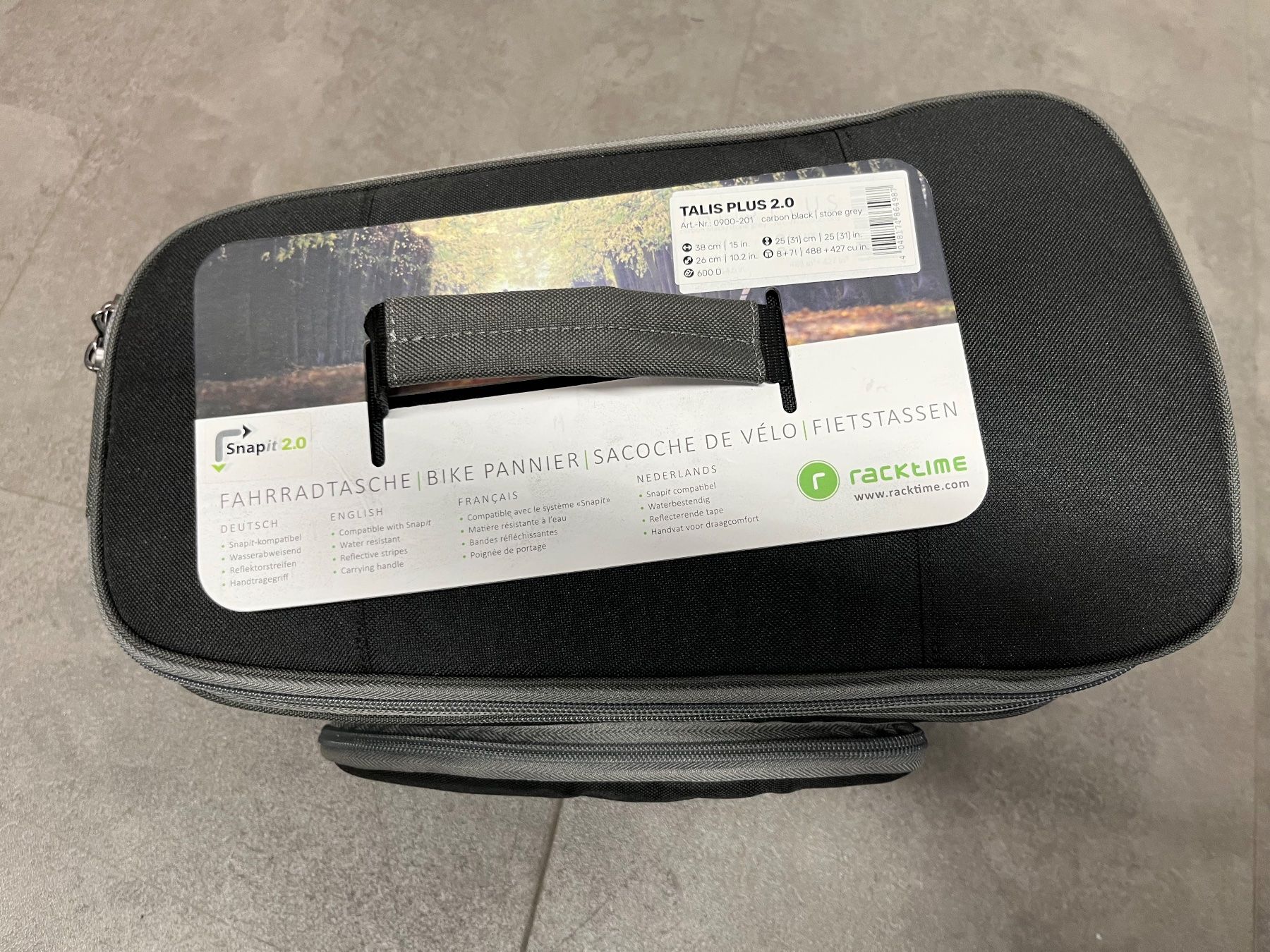 Racktime Borse: Racktime Fahrradtasche Talisplus 2.0 – Usato da Rapperswil SG venduto da stromvelo 1