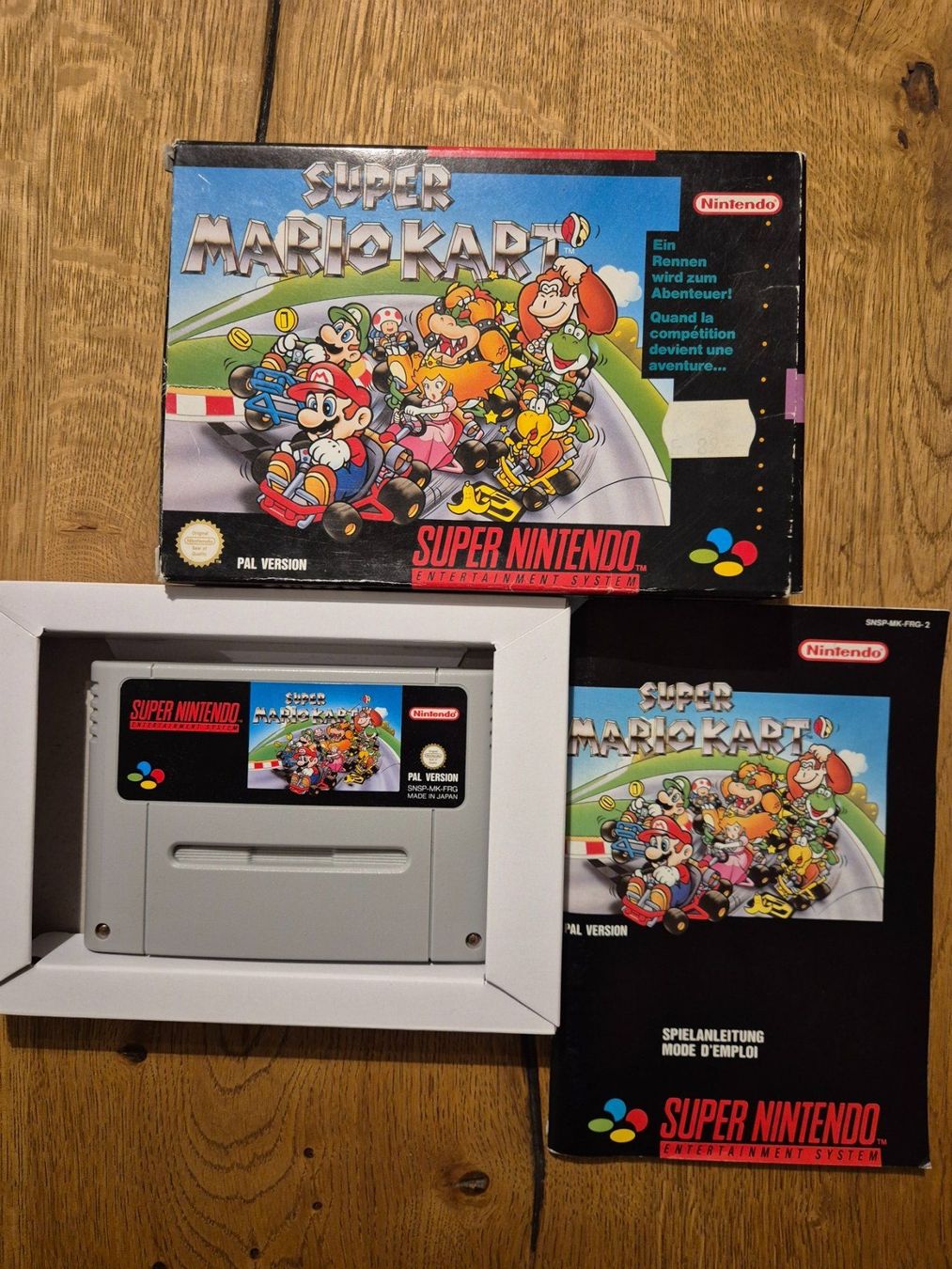 Nintendo Giochi: Super Mario Kart SNES OVP – Usato da Pratteln venduto da RETRO1989 2