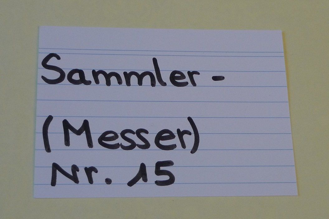 Accessori: Sammler-(Messer) Nr.15 – Usato da Bern venduto da bn1640 4