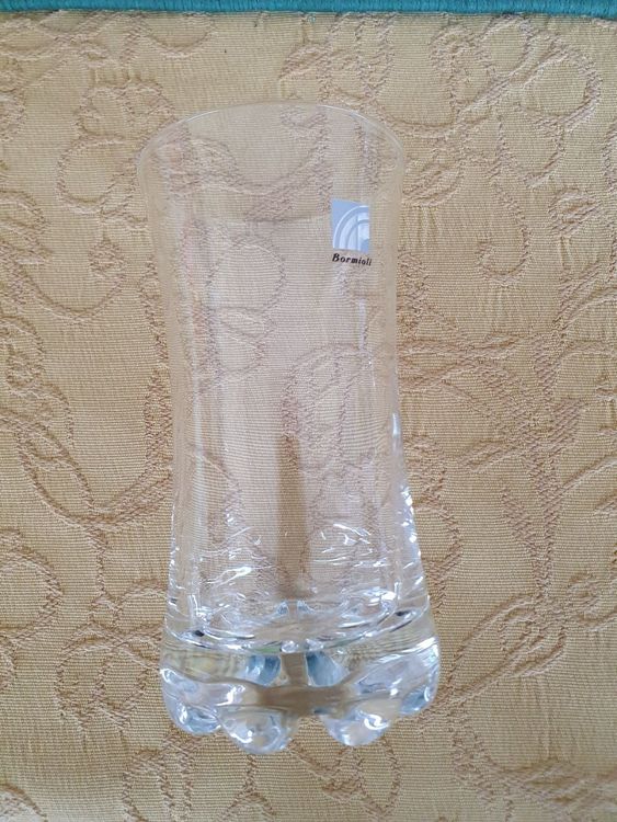 Set 3 Bicchieri In Vetro Bormioli - Trasparenti, Capacit&agrave; 18 Cl, Design Moderno