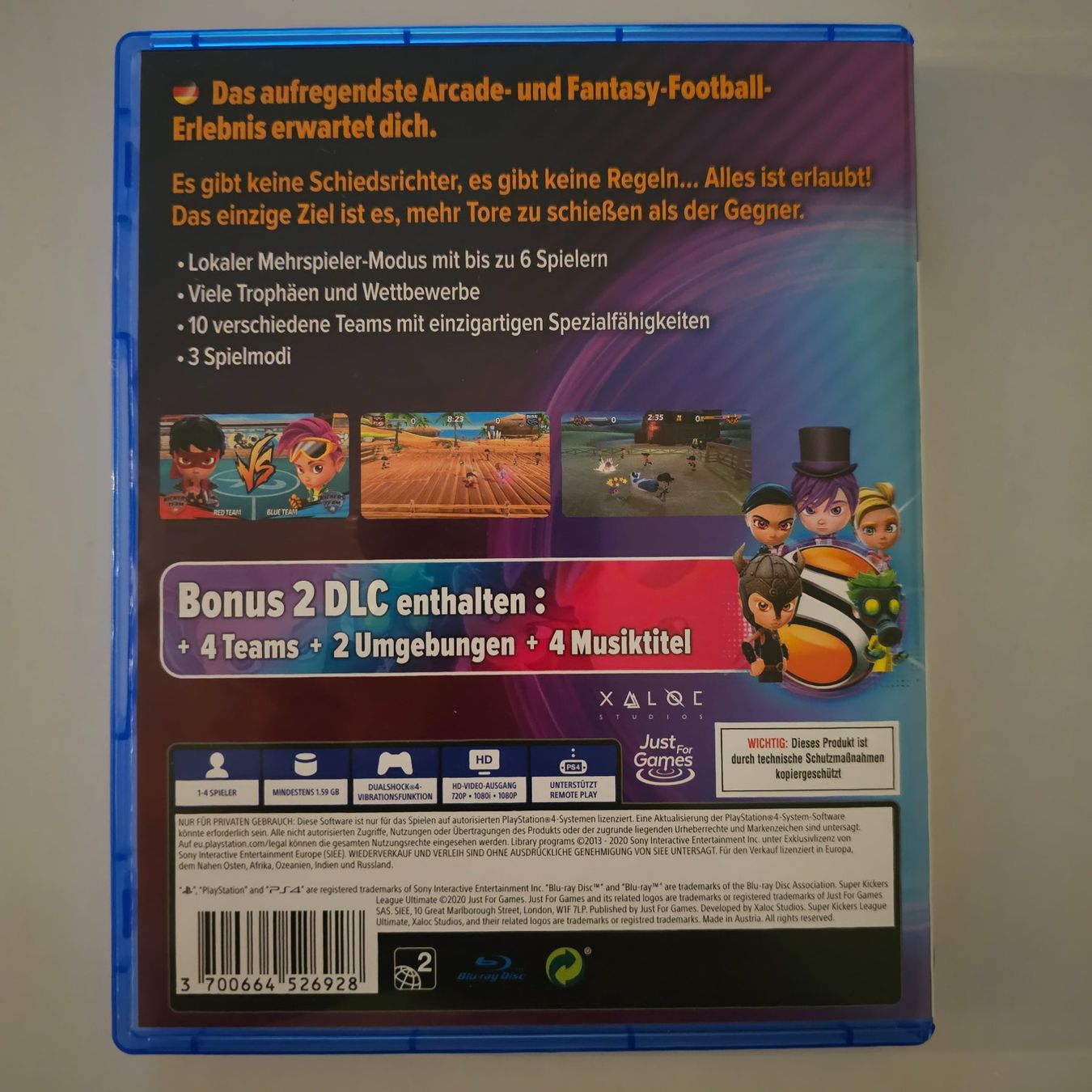 Sony Giochi: Super Kickers League Ultimate (PS4) – Usato da Holziken venduto da Miglioregamesnmore 1