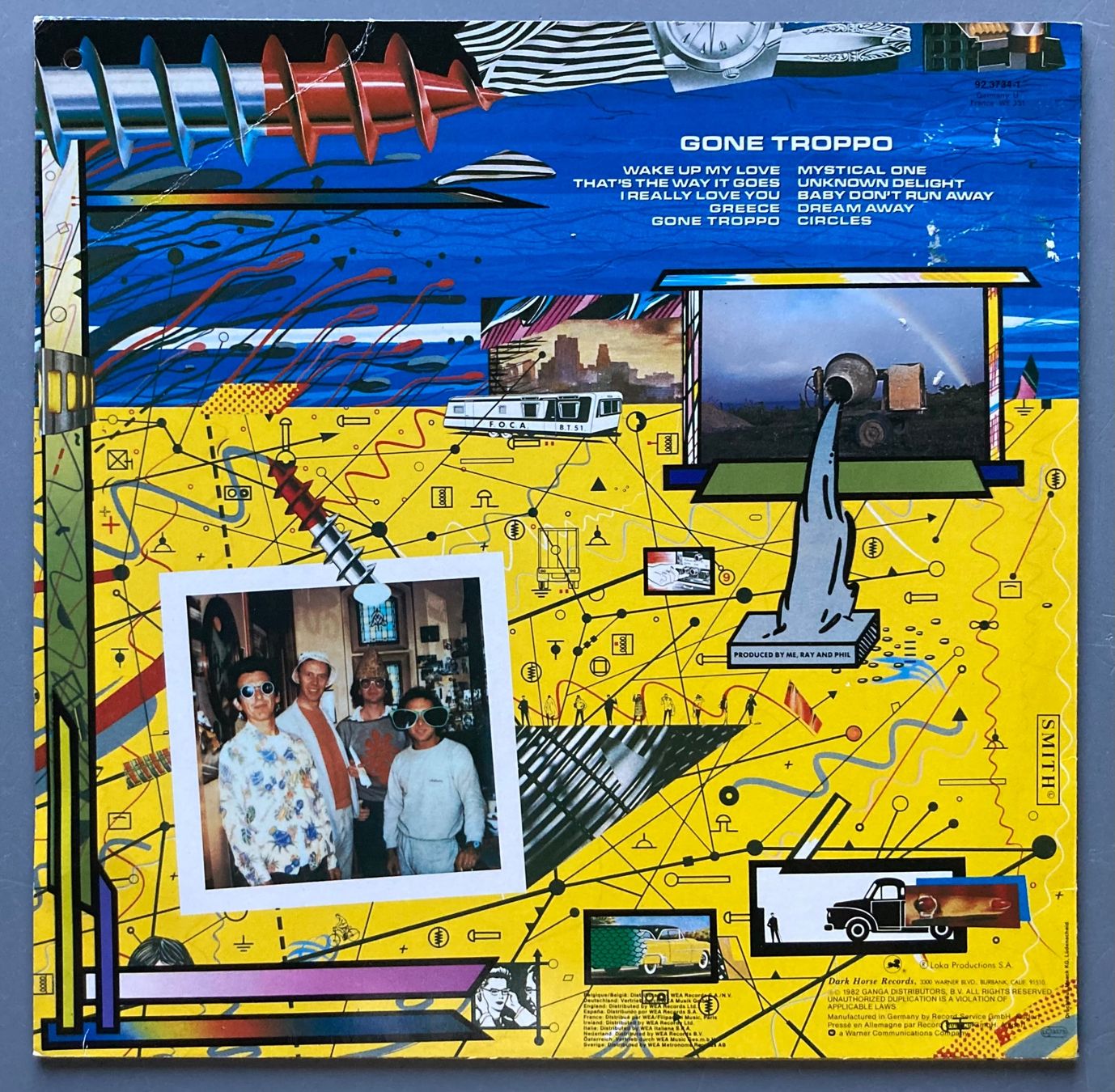 Dischi in vinile: GEORGE HARRISON - GONE TROPPO – Usato da Poliez-Pittet venduto da Newtown-Records 1