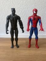 Marvel Figuren Spiderman und Panter