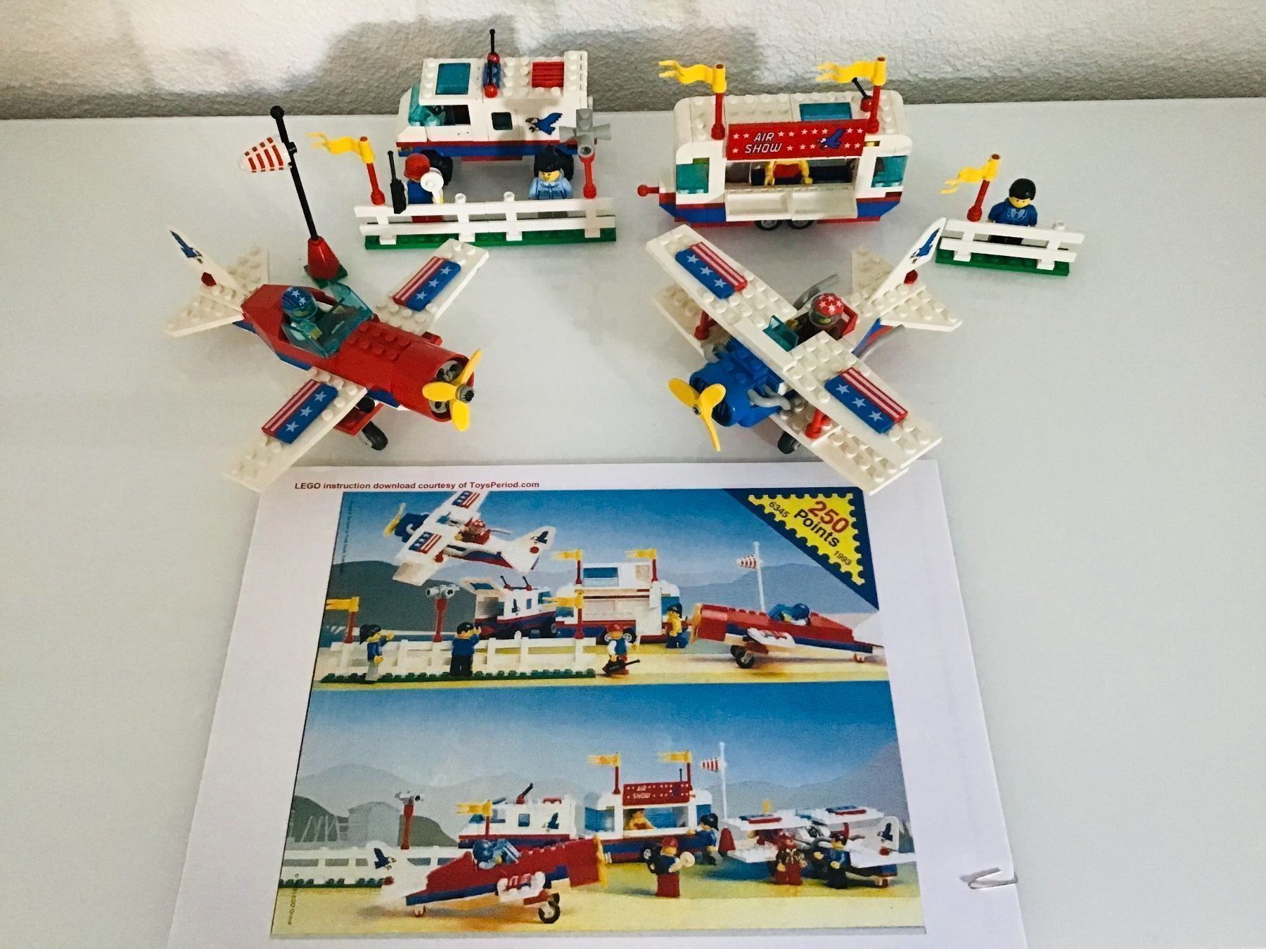 Lego Kit di costruzioni: Lego System 6345 Flugshow – Usato da Rodersdorf venduto da alfa03