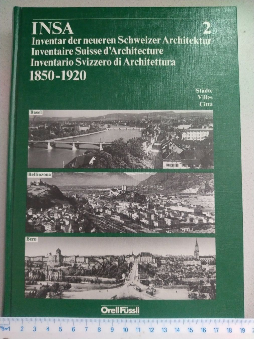 Libri: INSA Band 2: Städte Basel, Bellinzona, Bern – Nuovo (secondo la descrizione) da Sissach venduto da Heimat_Buch