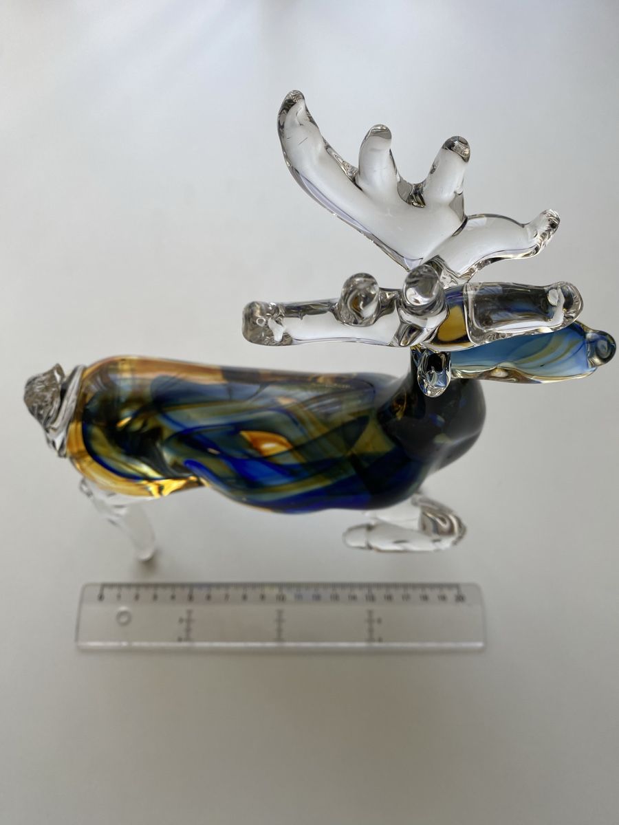 Tutte le decorazioni: Hirschfigur aus Glas – Nuovo (secondo la descrizione) da Kollbrunn venduto da Imaunicorn 4