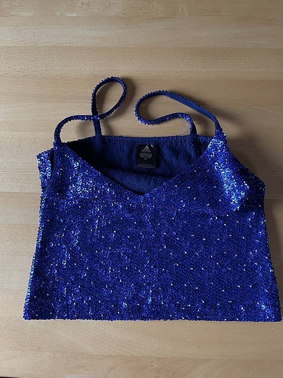 Top: Top mit Pailletten, NEU – Usato da Kriens venduto da Angie88 4