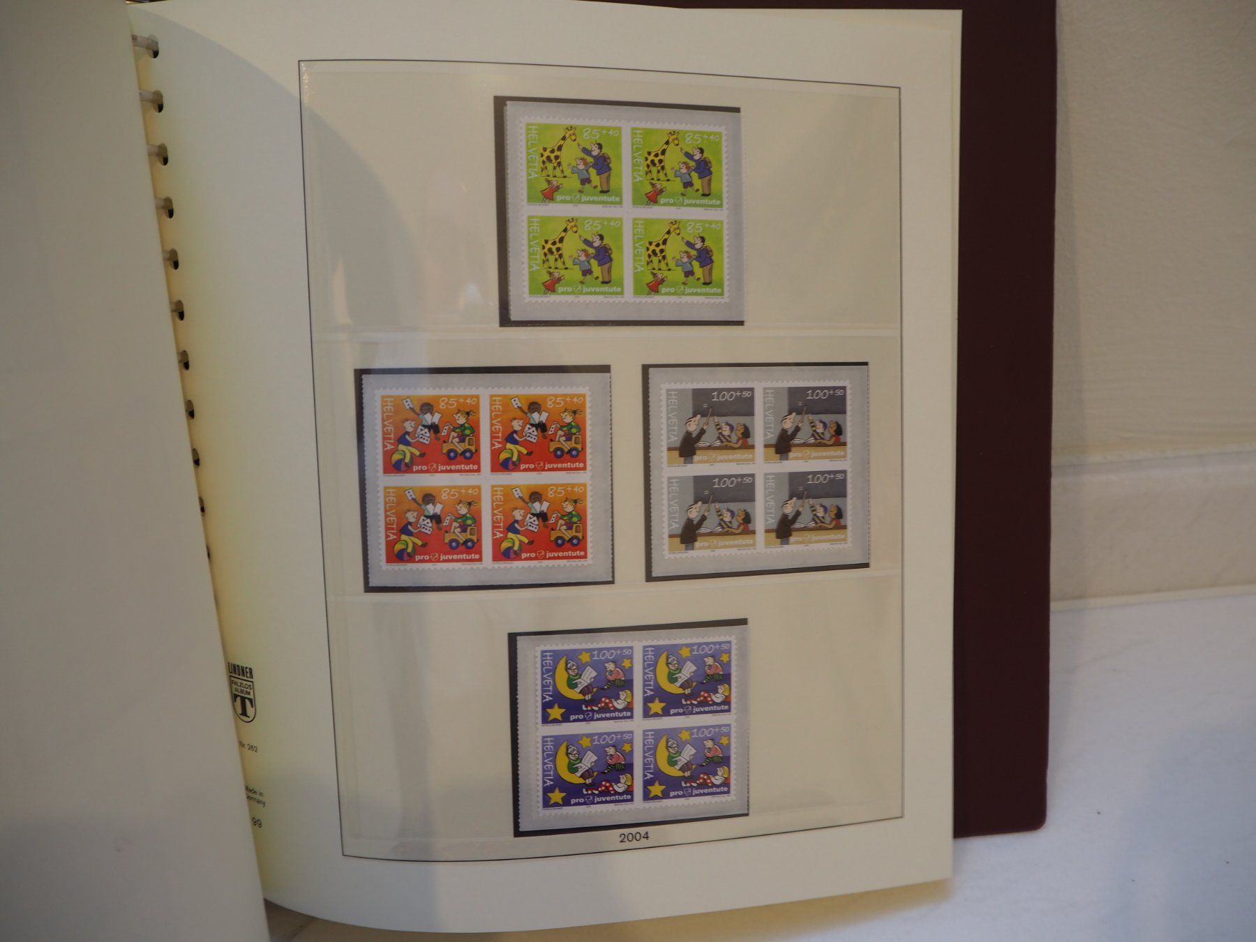 Tutti i francobolli: PJ 1973 - 2007 in 4er Bl. ** Frankatur 388.80 oder Sammlung – Nuovo e nell'imballaggio originale da Zürich venduto da Alain-Phila 6