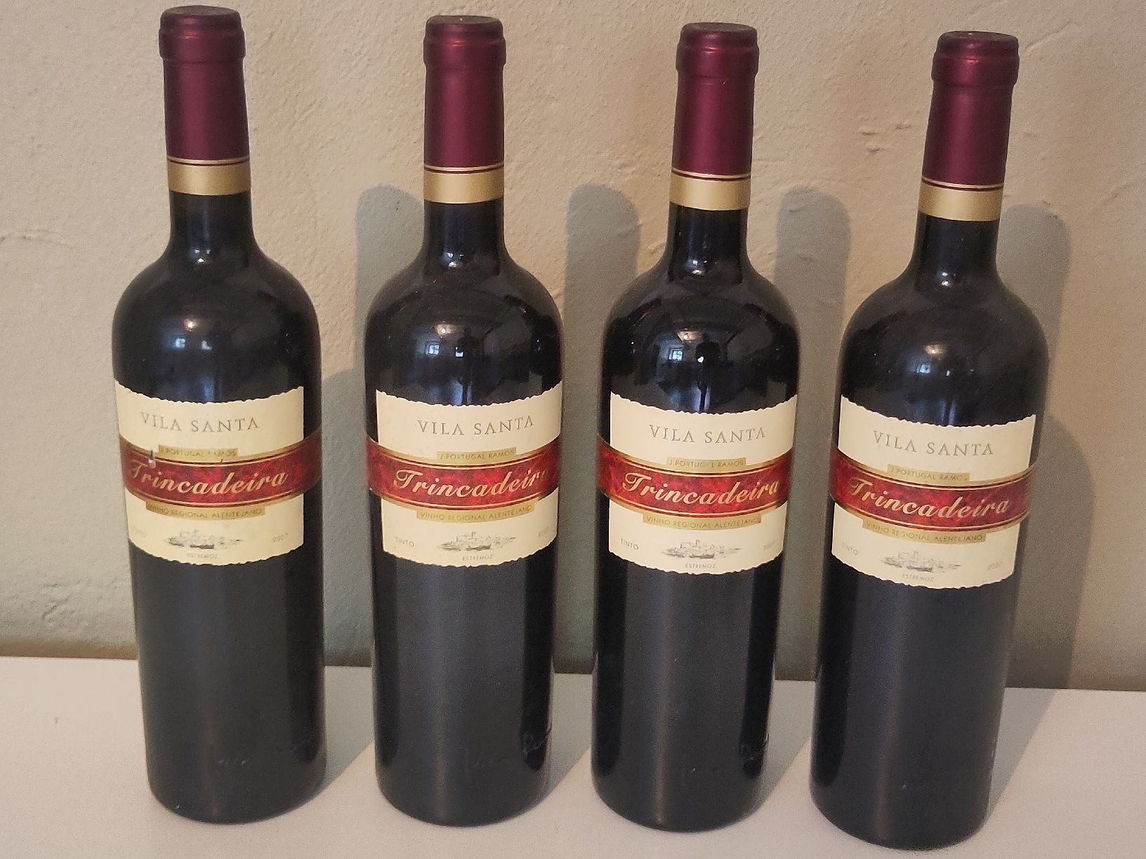 Vins: 4 FL. Vila Santa "Trincadeira" 2007 – Neuf (Voir description) à Basel par Morgenmuffel