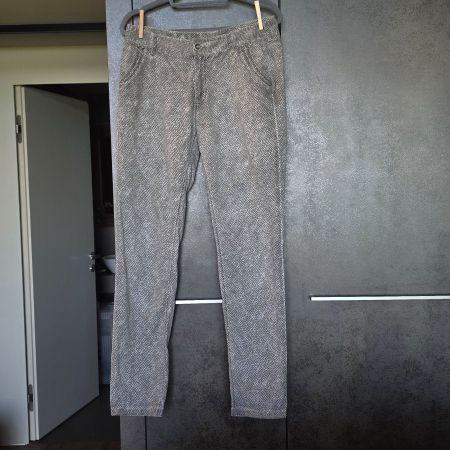 🐸 NILE LEICHTE HOSE S+ SCHÖN GEMUSTERT BAUMWOLLE TOP ZUST.