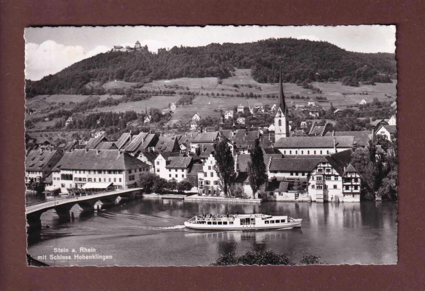 Cartoline postali: STEIN AM RHEIN - Schiff – Usato da Pully venduto da nicecards