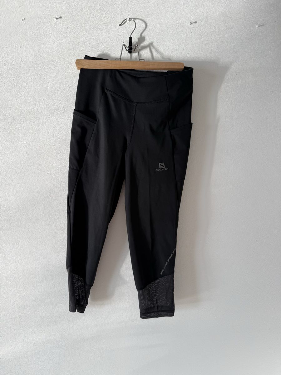 Salomon Leggings: Salomon running leggings, like new - size S – Usato da Losone venduto da Misssslucie