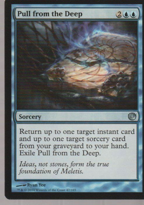 Magic The Gathering Cartes à collectionner: TCG Magic The Gathering MTG UK JOU 047 Pull from the Deep – D'occasion à Vezia par Aquarius_Age