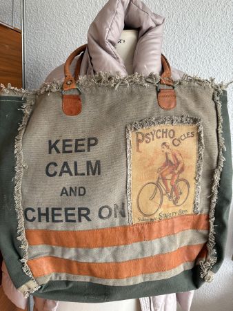 Neue Tasche Baumwolle 50 x 40 x 10 cm More and More