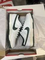 Baskets Nike Dunk Low Retro Blanches Vert Taille 42 Neuves