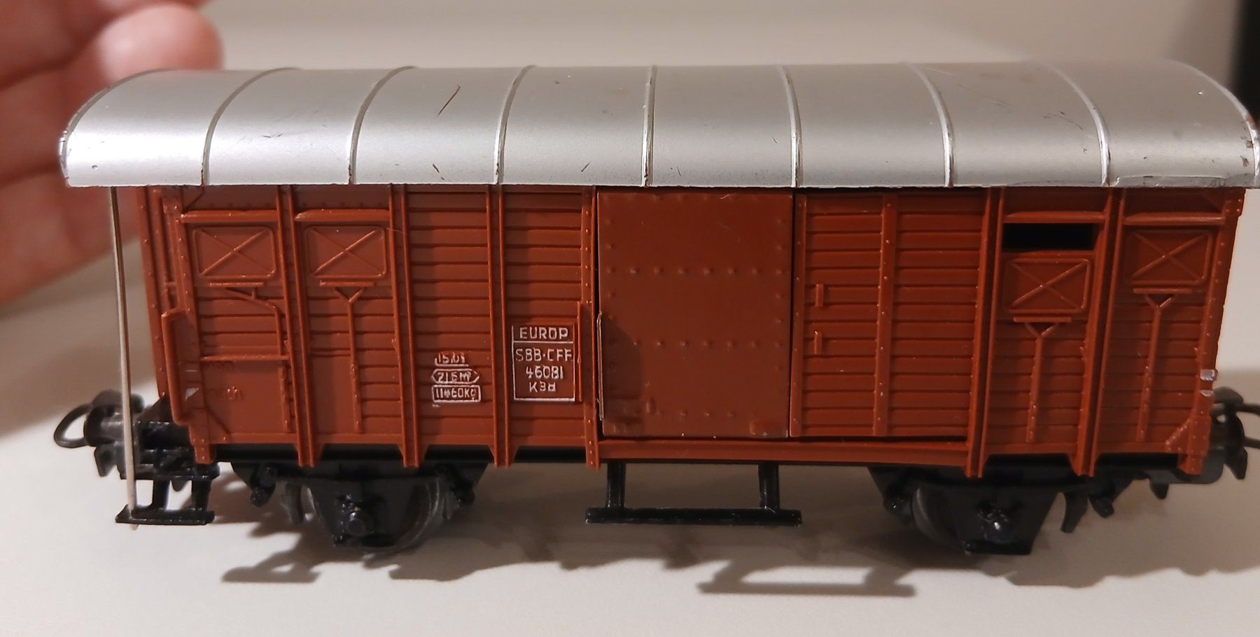 Märklin Modelleisenbahnen: Märklin gedeckter Güterwagen K3 – Gebraucht aus Münchenstein von Cellomar 1