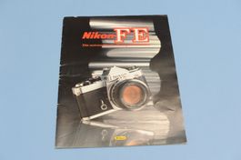 NIKON FE - Prospekt - Versand kostenlos