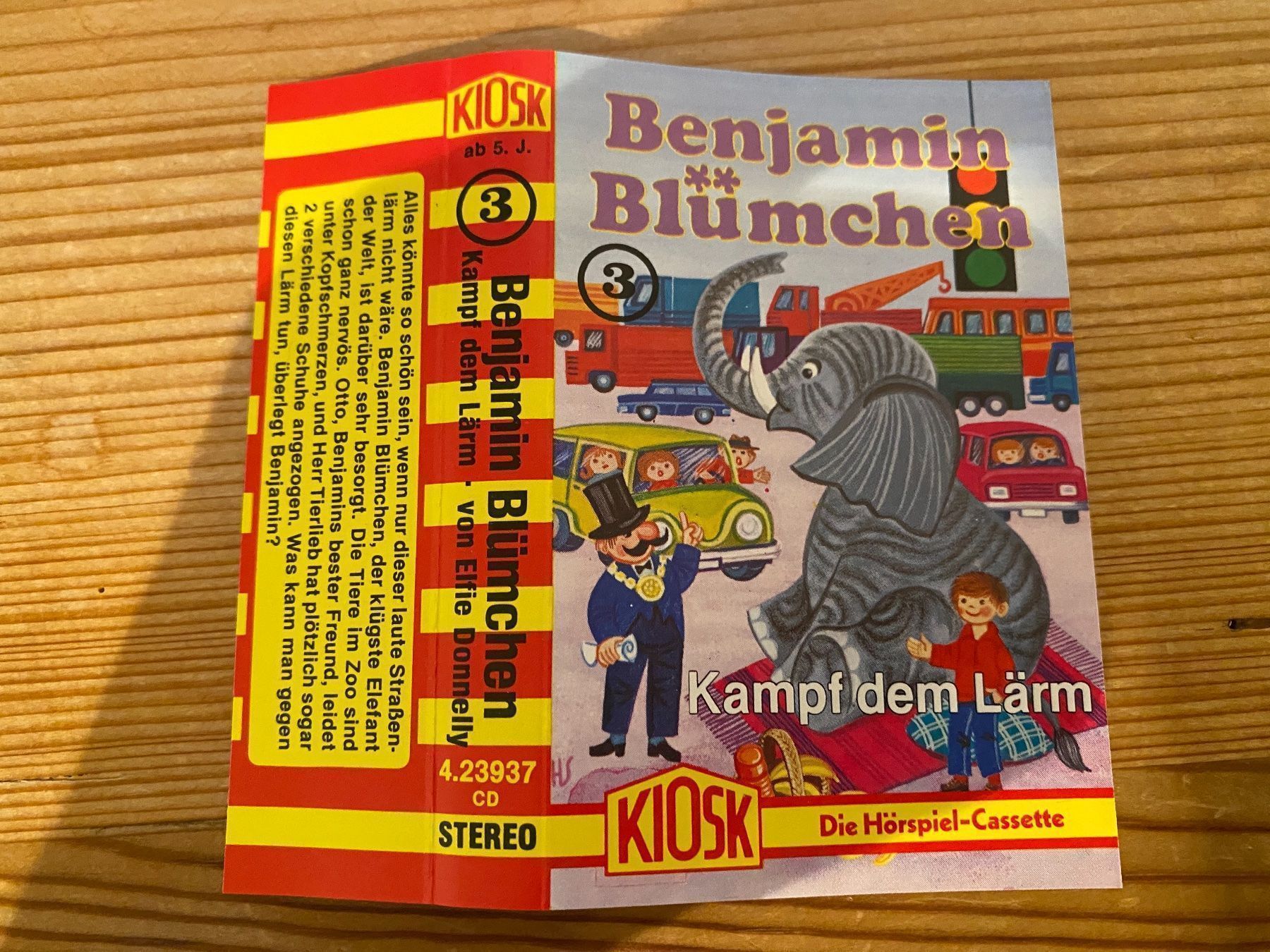 Kompaktkassetten: Kassette - Benjamin Blümchen (Folge 3) – Gebraucht aus St.Gallen von kingsamas 3