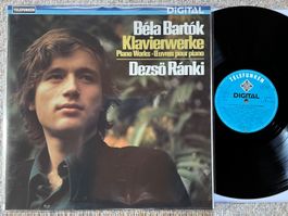 LP Piano Bartok Dezső Ránki – Klavierwerke LP GEWASCHEN TOP