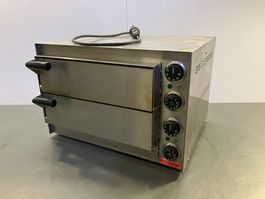 Bartscher - Gastro Doppel Pizza-Ofen mit Steinplatten ab 1.-