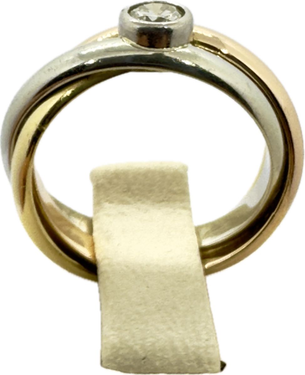 Ringe: 750/18 Karat Gold Ring mit 028 CtBrillant – Gebraucht aus Murg von MTGold 8