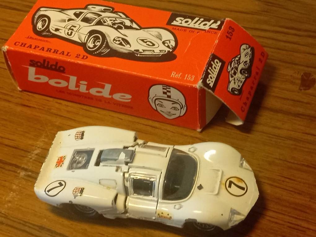 Solido Modellini d'auto: Solido Chaparral 2D Ref. 153 Oldtimer Rarität mit OVP – Usato da Basel venduto da Petergunn