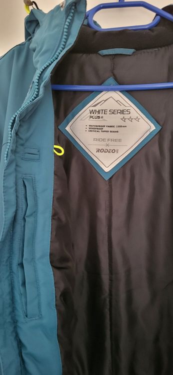 Damen-Skijacke Rodeo grün-türkis (Grösse L) (Gebraucht) in