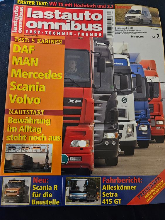 Lastauto Omnibus 05 DAF Mercedes Renault Scania Volvo MAN xx (Gebraucht ...