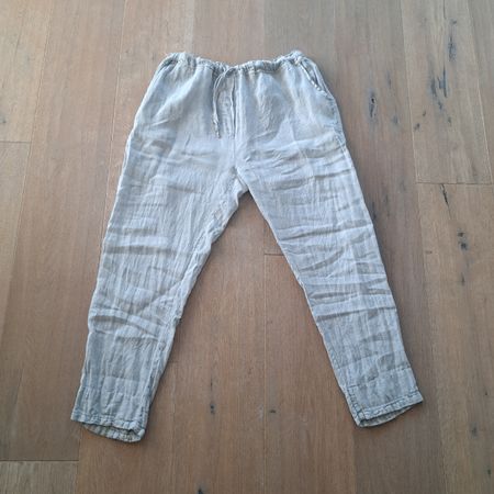 Sommerleichte Leinenhose, Grösse M