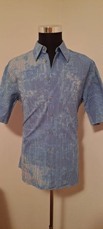 Oxbow Sommerhemd gestreift blau/weiss Gr. XL