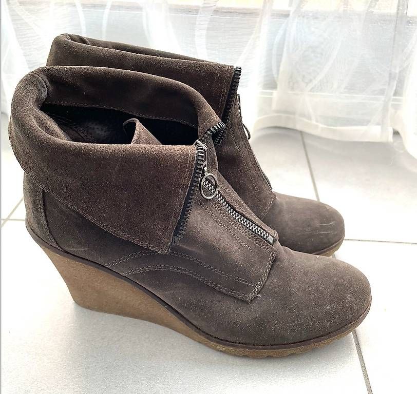 Globus Scarpe da donna: Bottines compensées Globus shoes taille 40 anthracite – Usato da Gilly venduto da FlorenceGill 1