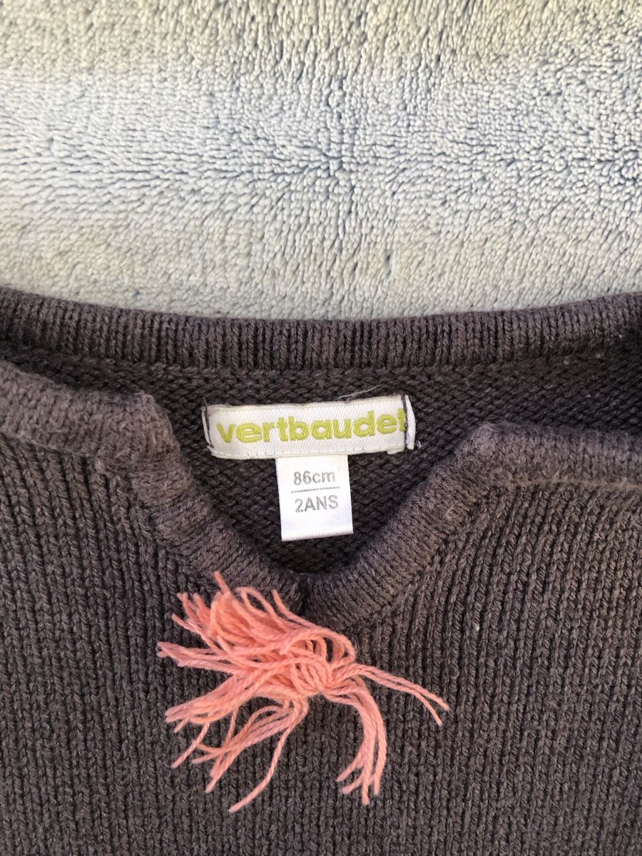 Giacche & Cappotti: Poncho cap Gr.86 - 2ans Verbaudet – Usato da Liddes venduto da Couik 1