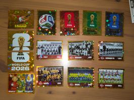 🔥14x FWC Panini: FWC 00,1,2,3,5,6,7,8,9,10,11,12,16,18