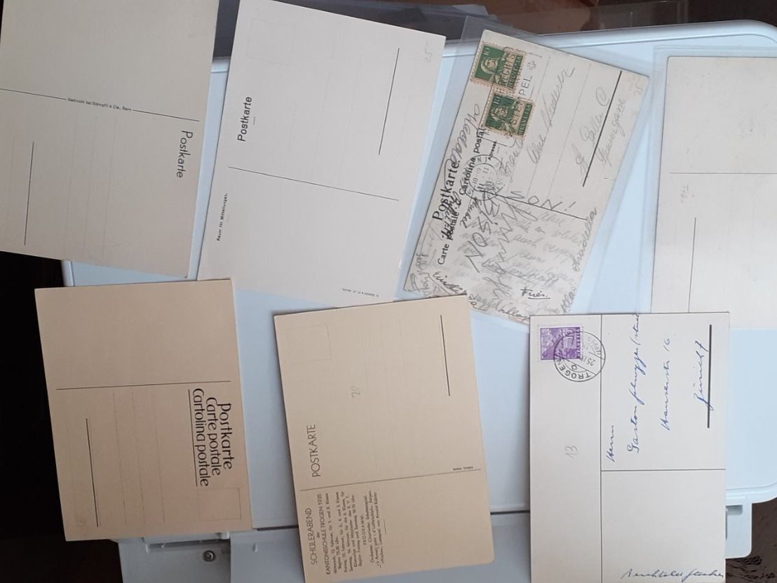 Cartoline postali: Lot Ansichtskarten Studentica – Usato da Mörschwil venduto da antiksalon 1