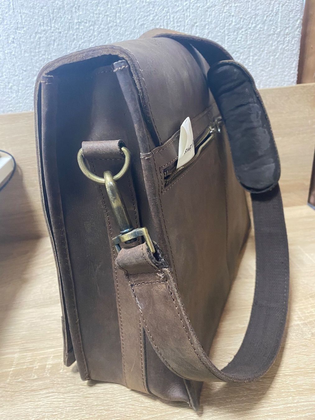 Valigie & Borse: alte Tasche John Lewis, Leder – Usato da Bösingen venduto da Trigusik 2