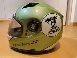 Gr. XS Motorradhelm X-Lite X-602 grün unfallfrei - wie neu