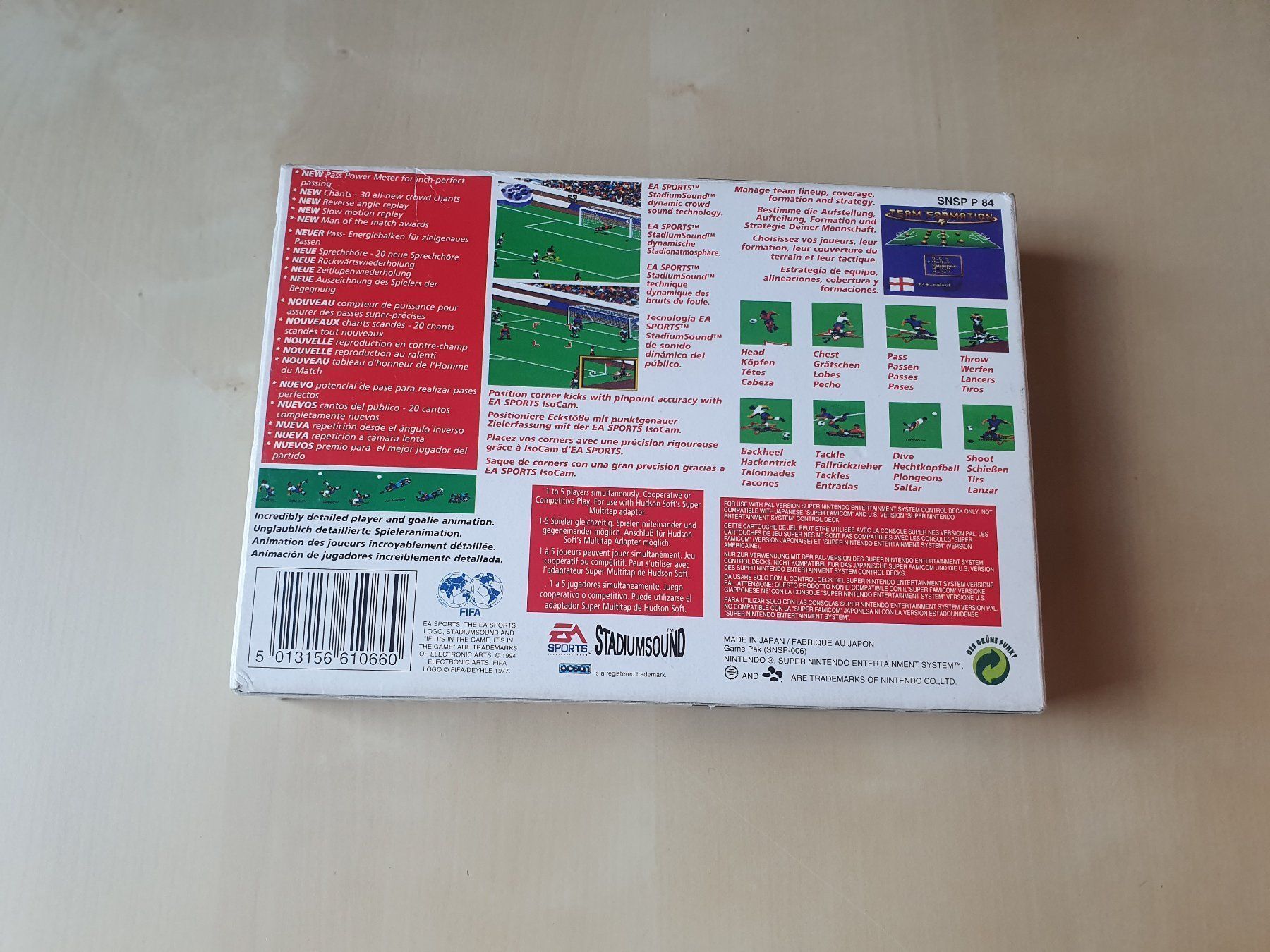 Nintendo Giochi: FIFA International Soccer – Usato da Stansstad venduto da collectorsshop 1