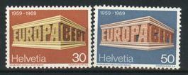 1969, Nr-466–467, Europa ** (1)