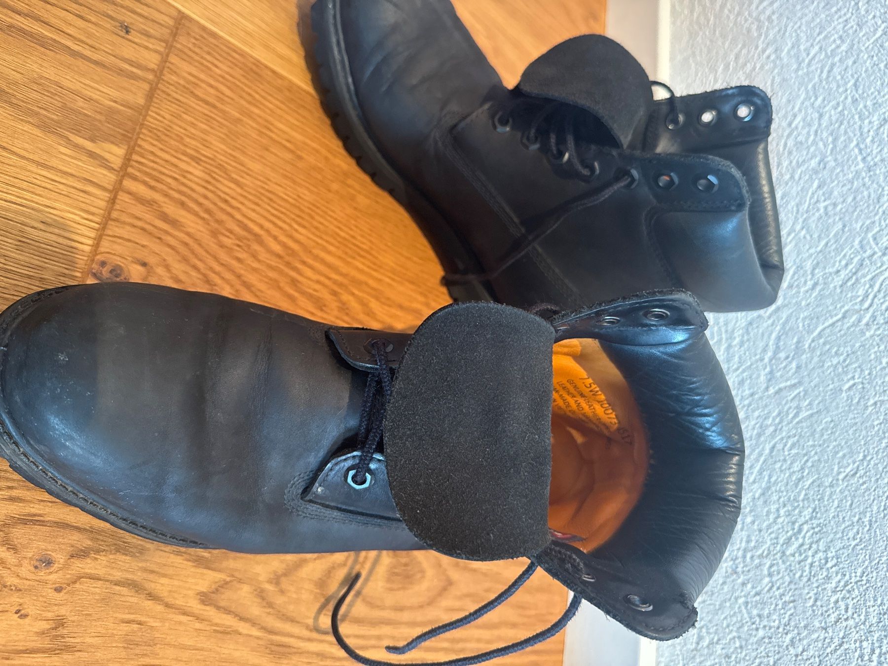 Timberland Scarpe da uomo: Timberland Stiefel Leder Grösse 40-41 – Usato da zug venduto da MollyMoo28 4