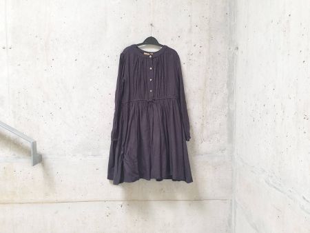 Robe manches longues Manor Kids, noir, fille, taille 134